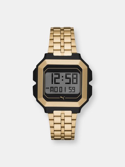Puma Puma Men's Remix P5016 Gold Stainless-Steel Quartz Fashion Watch product