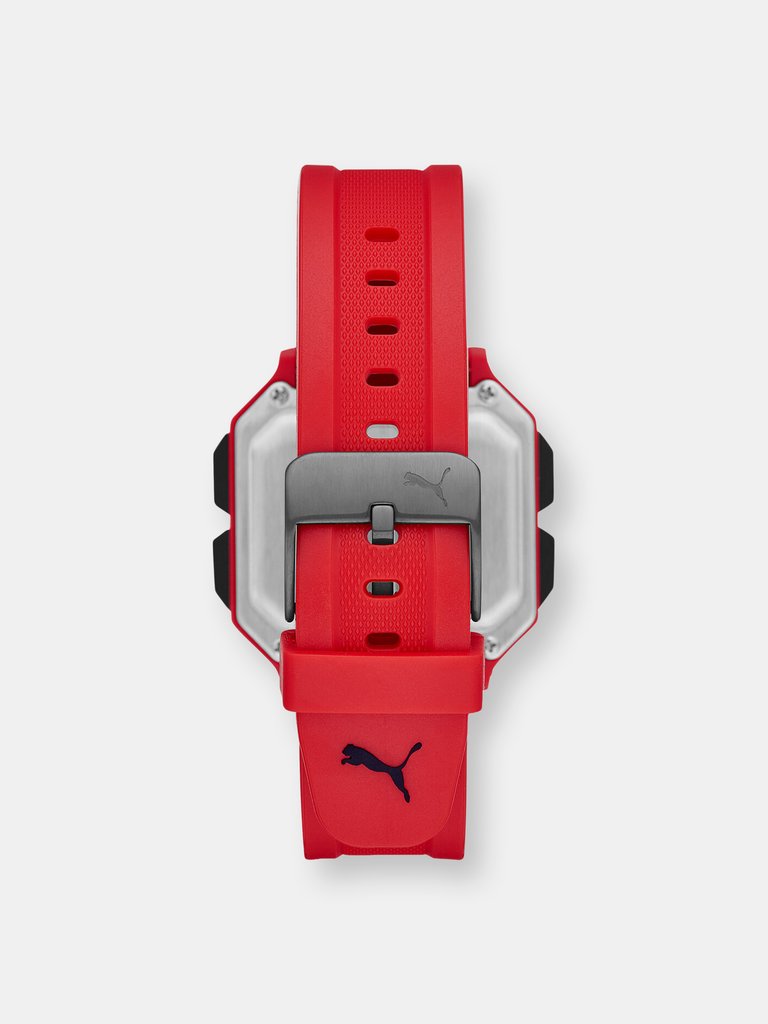 Puma Men's Remix P5019 Red Polyurethane Quartz Fashion Watch