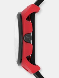 Puma Men's Reset P5001 Red Silicone Quartz Fashion Watch