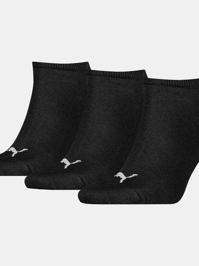 Puma Puma Unisex Adult Invisible Socks (Pack of 3) (Black) product