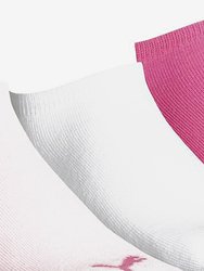 Puma Unisex Adult Invisible Socks (Pack of 3) (Pink)