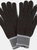 Puma Unisex Adult Knitted Winter Gloves - Black/Gray Heather