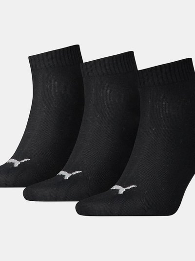 Puma Puma Unisex Adult Quarter Training Ankle Socks (Pack of 3) (Black) product