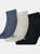 Puma Unisex Adult Quarter Training Ankle Socks (Pack of 3) (Navy/Black/Light Grey) - Navy/Black/Light Grey