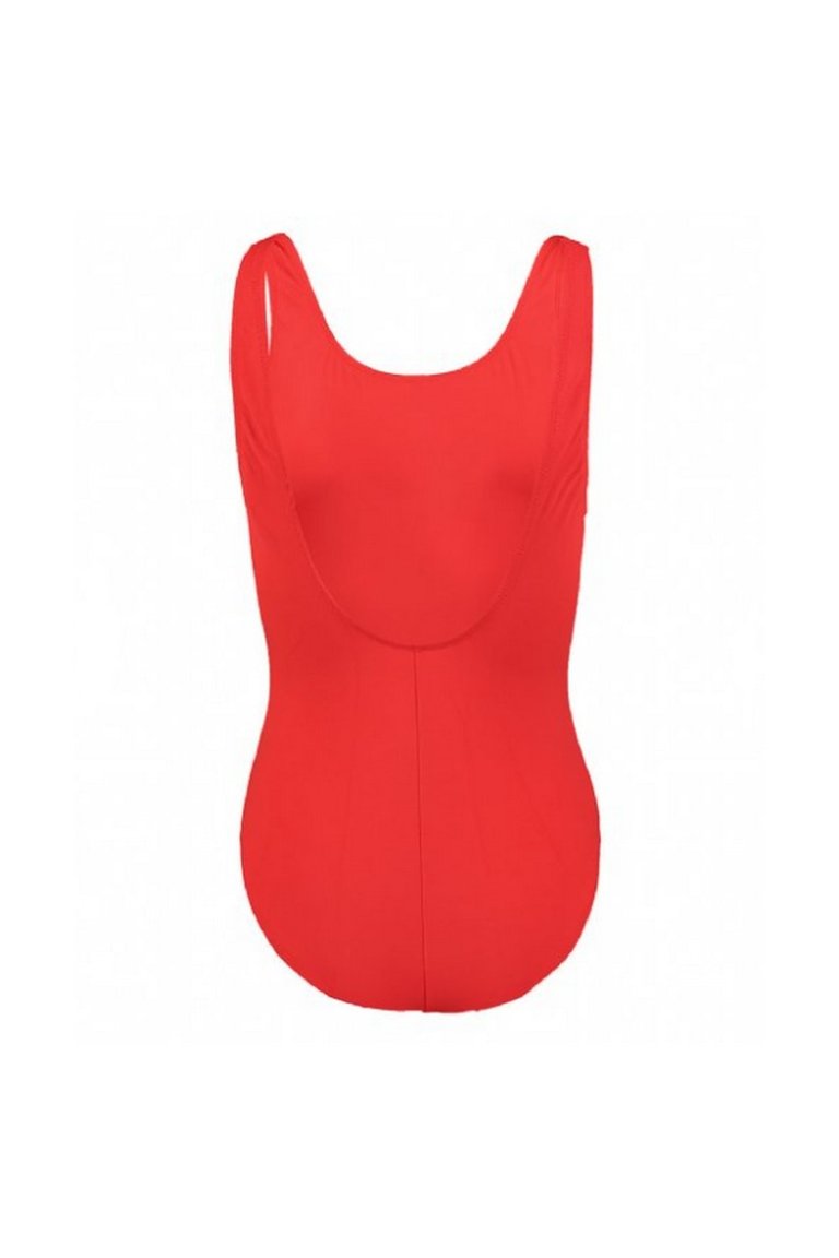 Puma Womens/Ladies One Piece Bathing Suit (Red)