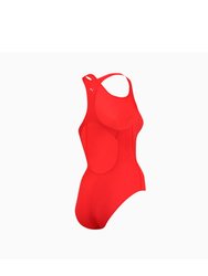 Puma Womens/Ladies One Piece Bathing Suit (Red)