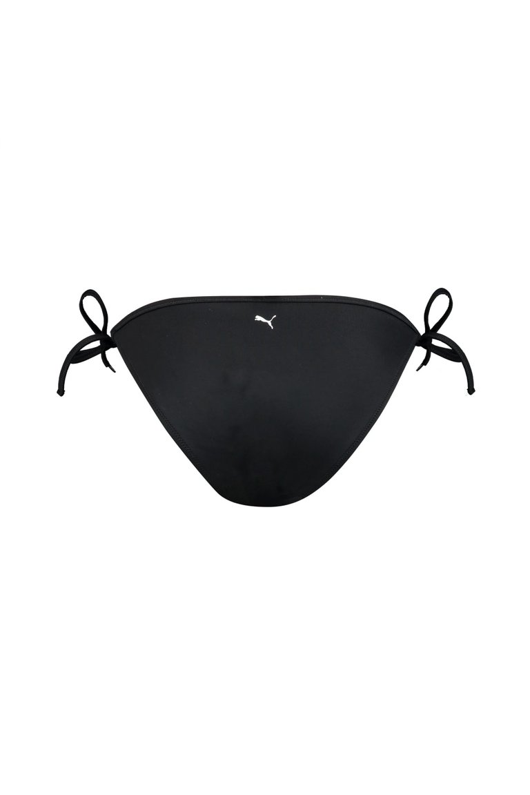 Puma Womens/Ladies Side Tie Bikini Bottoms (Black)