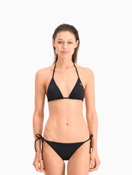 Puma Womens/Ladies Triangle Bikini Top (Black)