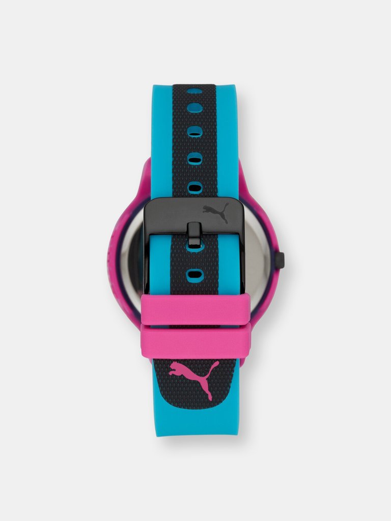 Puma Women's Reset P1012 Pink Silicone Quartz Fashion Watch