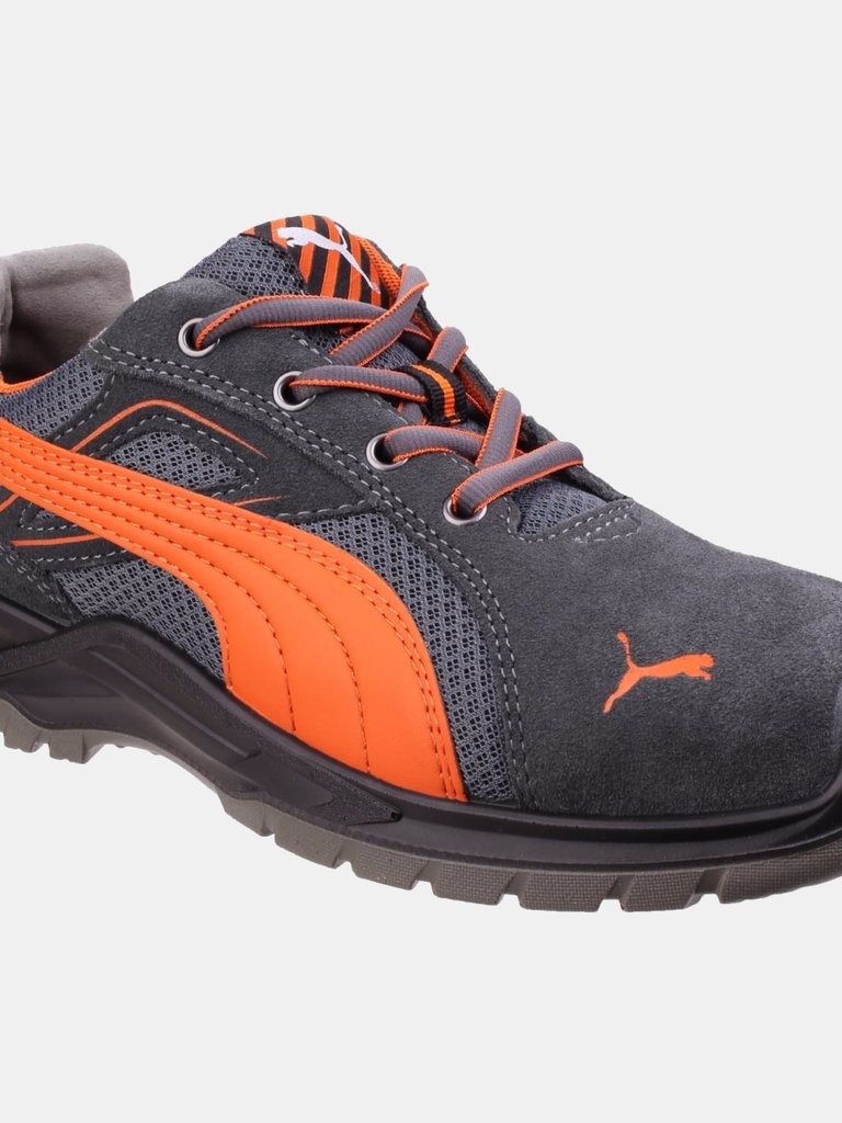 Safety Mens Omni Flash Low Lace Up Safety Trainer/Sneaker - Orange - Orange