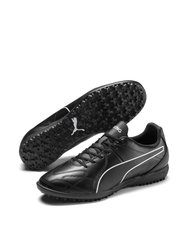 Unisex Adult King Hero Leather Astro Turf Sneakers - Black - Black