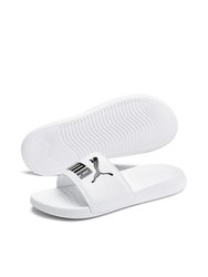 Unisex Adult Popcat 20 Sliders - White/ Black - White/Black