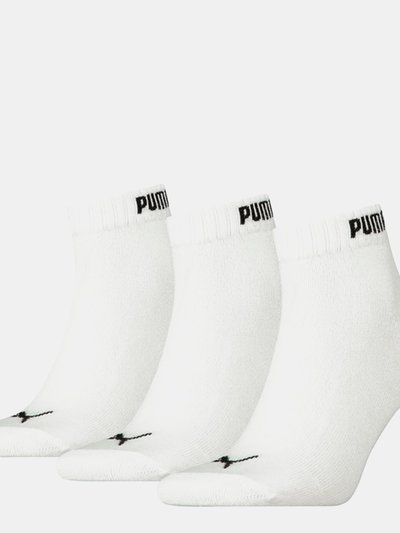 Puma Unisex Adult Quarter Socks - White product