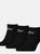 Unisex Adult Trainer Socks - Black