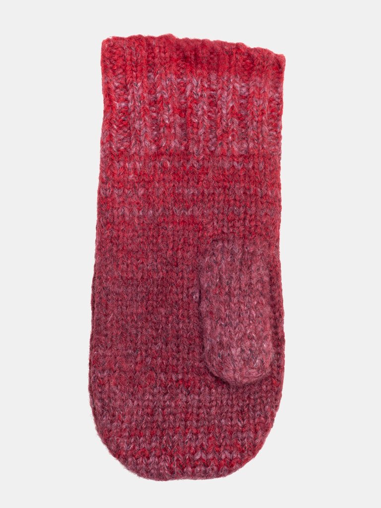 Unisex Adults Sport Lifestyle Mittens - Rio Red