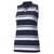 Women's Cloudspun Valley Stripe Sleeveless Polo - Navy Blazer