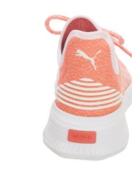 Womens/Ladies Avid Evoknit Sneaker - Shell Pink Puma White