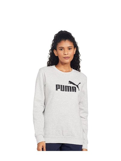 Puma Womens/Ladies ESS Logo Sweatshirt - Light Gray Heather product