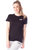 Womens/Ladies ESS Logo T-Shirt - Black - Black