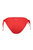 Womens/Ladies Side Tie Bikini Bottoms - Red