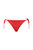 Womens/Ladies Side Tie Bikini Bottoms - Red - Red