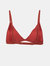 Womens/Ladies Triangle Ribbed Bikini Top