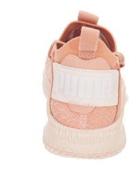  Womens/Ladies TSUGI Jun Ignite Sneaker - Peach Beige Puma White Pearl