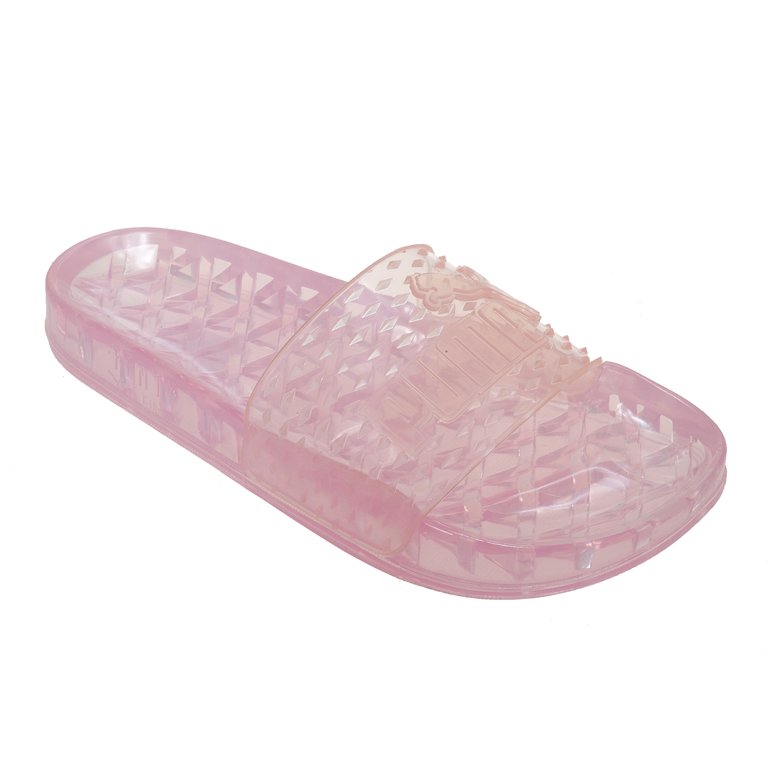 X FENTY By Rihanna Womens/Ladies Jelly Slides - Prism Pink - Prism Pink