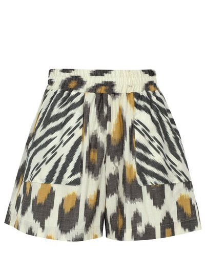 Punicana Boxer Shorts - Leopard-White Black product