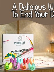 24 Fortune Telling Soothing Bath Bombs & Shower Steamers