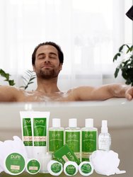 Fresh Eucalyptus 18-Piece Deluxe Gift Basket Bath And Body Set With Essential Oils For Men And Women, Unisex