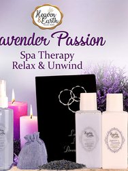 Lavender Pampering Gift Basket! All Inclusive Spa Bath Gift Set For Relaxing, Self Care, Meditation Gifts For Her