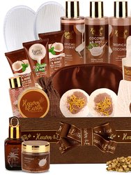 Luxury Tropical Spa Gift Baskets for Women and Men