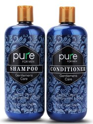 Mens Shampoo and Conditioner Set for Men Daily Hair Care