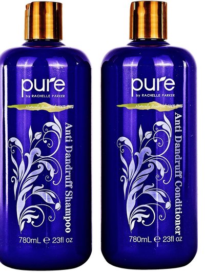 Pure Parker Moisture Renewal Anti Dandruff Shampoo and Conditioner set for Men & Women product