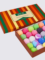 Natural Bulk 40 Bath Bombs Gift Set - by Pure parker