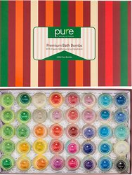 Natural Bulk 40 Bath Bombs Gift Set - by Pure parker