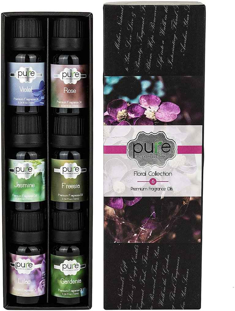 Premium Grade Floral Fragrance Oil 6pc Set