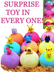 Surprise Bath Bombs for Kids with Toys Inside!