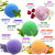 50 Piece Natural Bath Bombs for Men & Women