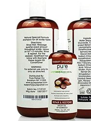 Argan Oil Shampoo and Conditioner Set. 2 Bottles 26.5 oz each