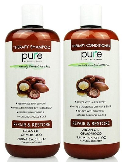 Purelis Argan Oil Shampoo and Conditioner Set. 2 Bottles 26.5 oz each product