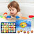 Kids 24 Natural Bath Bombs and Toys Gift Set for Boys and Girls. Gentle Kid Friendly Ingredients. Great for Birthdays!