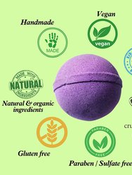 Lavender 18-Piece Bath Bombs Gift Set, Natural, For Men And Women