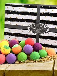 Purelis Natural Bath Bomb 40-piece Gift Set