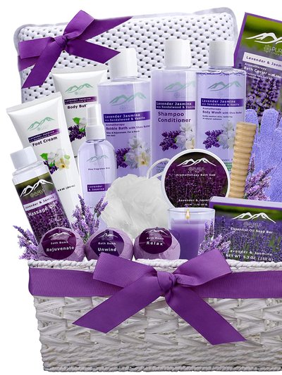 Purelis Purelis Xl Lavender & Jasmine Bath Gifts Spa Basket product
