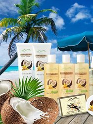 Warm Vanilla Sugar & Coconut Milk Premium Deluxe Bath & Body Gift Basket