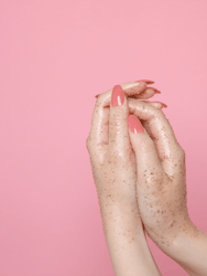 Coconut Oil + Hibiscus Coffee Body Scrub