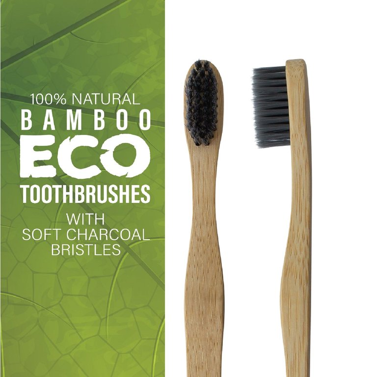 100% Natural Bamboo Toothbrush