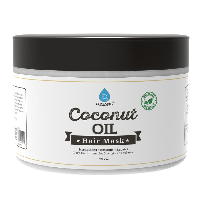 100% Natural Coconut Oil Hair Mask